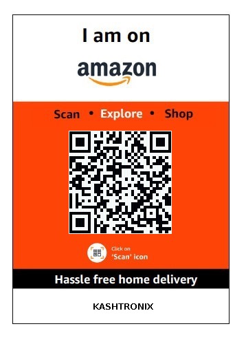 QR code for KASHTRONIX Amazon storefront