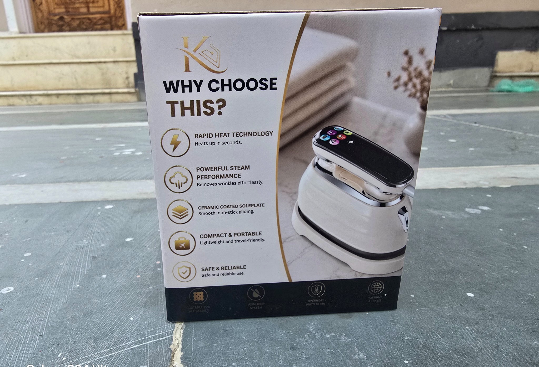 KASHTRONIX product benefits packaging